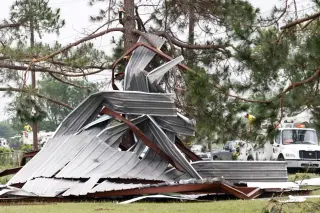 North Texas Tornadoes Kill 2, Displace Families
