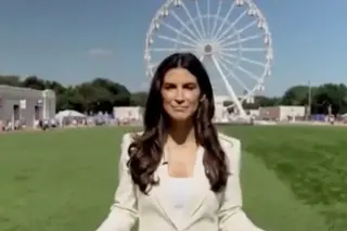 CNN’s Kaitlan Collins reports from an almost empty National Mall at Trump’s state fair