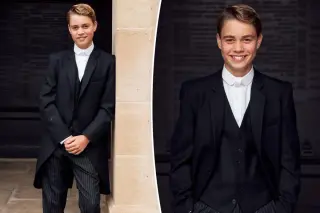 Prince George Begins Eton Chapter in Classic Uniform Portraits