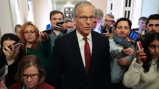 Thune Vows to Hold Senate Majority Despite Shifting Funds and Slipping Polls
