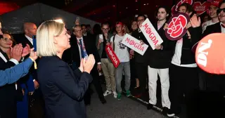 Left-leaning bloc on track to win Sweden as exit polls point to change