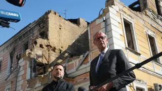 Merz pledges €1.3B in aid and joint drone production during surprise Kyiv visit amid Russian strikes