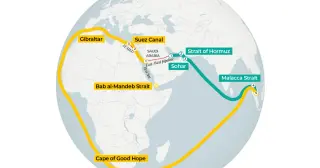 Saudi oil reroute: Yanbu outage tests Hormuz, Suez corridors and new paths