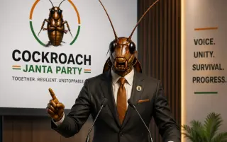 Satirical Cockroach Janta Party gains traction as online youth protest in India