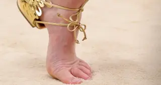 Chanel's Bare-Sole Sandals Steal the Runway