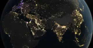 NASA Night-Lights Map Reveals a World of Brightening Hubs and Dimmed Regions