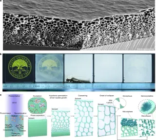 Foam-enabled photolithography achieves ultra-high-resolution biomimetic printing