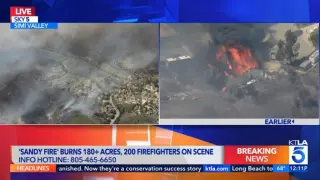 Simi Valley Brush Fire Forces Evacuations as Blaze Expands