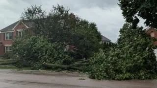 Chicago battered by 80 mph winds, large hail and outages as storms roll through