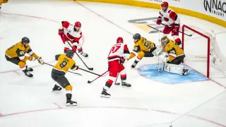 Canes Fall Short in Double OT as Knights Take Game 3