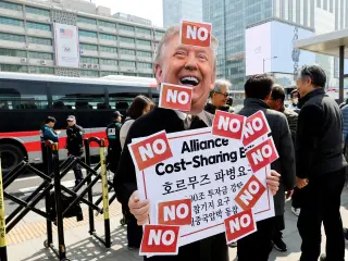 Trump trims drills, rattling Korea alliance amid Iran dispute