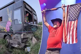 Colt Ford sustains shoulder injury after Germany tour bus crash, rescued through windshield