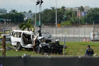 Former passenger 767 cargo jet crashes on Miami runway, five dead