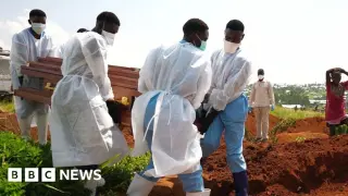 Safe burials, somber goodbyes: Ebola reshapes funerals in DR Congo