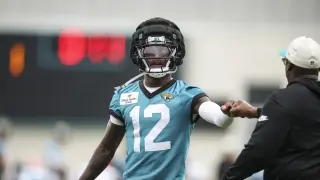 Hunter aims for every-snap role after standout camp display