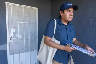 Progressive Democrat tests leftward path to flip California swing seat
