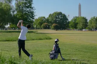 Court blocks Trump aides from cutting trees at DC’s East Potomac golf course without notice