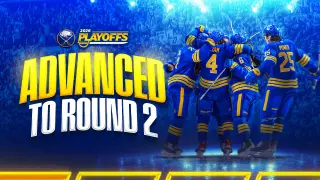 Sabres clinch Round 2 with 4-1 win over Bruins