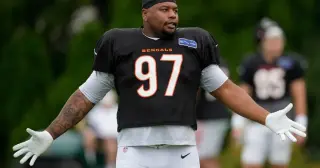 Dexter Lawrence’s Interception Shines in Bengals’ Bears Joint Practice