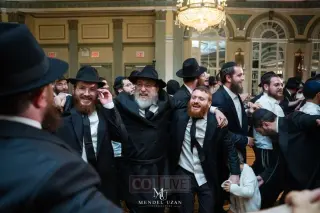 Zevi Herman and Sarah Piekarski Celebrate Union in Crown Heights