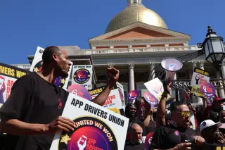 Mass. rideshare drivers form the nation's first statewide union