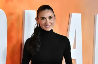 Demi Moore Marks Mother's Day With Granddaughter Louetta in Leopard Bikini