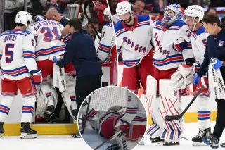 Rangers' Shesterkin Suffers Severe Lower-Body Injury in Capitals Loss