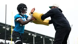 Travis Hunter Delivers Breakout Day at Jaguars Training Camp
