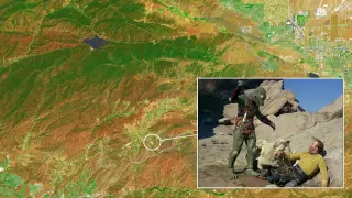 Star Trek’s desert world mapped on Earth by NASA image at Vasquez Rocks