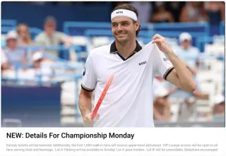 First 1,000 Walk-Ins Earn Upper-Bowl Seats as Mubadala DC Open Finals Resume