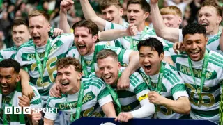 Celtic clinches title in dramatic last-minute comeback