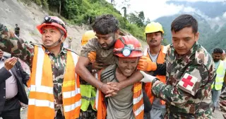Hope Sparks as Two Nepali Hydropower Tunnel Workers Are Rescued Alive