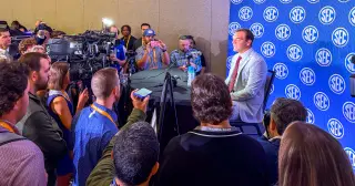 Bulldogs Speak at SEC Media Days: Smart Sets Tone for Season