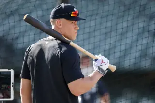 Aaron Judge clashes with Yankees on calf injury timeline