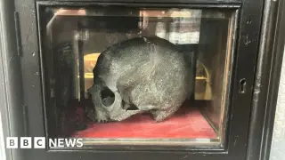 Saint Ambrose Barlow's Skull: A 17th-Century Martyr's Relic in Wardley Hall