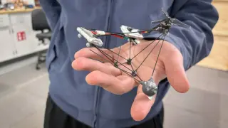 Motion-Blur Drone Hides by Spinning Faster Than the Eye