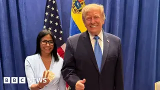 Trump and Venezuela’s Interim Leader Meet at UN Amid Oil Deal and Legitimacy Crisis