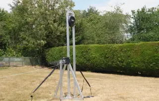 Modern Trebuchet Breaks the Sound Barrier with Drum-Driven Power