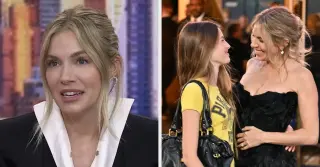 Sienna Miller Apologizes for Viral Red Carpet Moment with Teen Daughter
