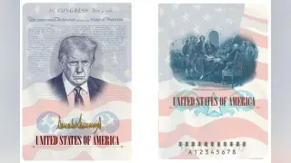 US passports to feature Trump likeness for 250th anniversary celebration