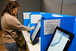 Georgia lawmakers seek replacement after vote-counting ban