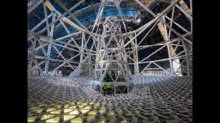 ELT's first rotation marks milestone for a 3,500-ton telescope