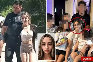 Grins in cuffs: Texas sisters charged in deadly attack on a mother of five
