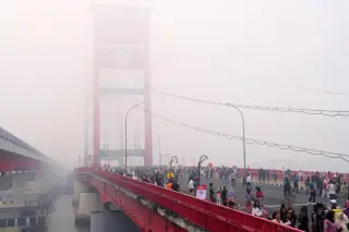 Indonesia arrests 72 in connection with widespread forest fires and haze
