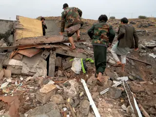 Coalition Strikes Houthi Missile Depots as Riyadh Intercepts New Ballistic Attack