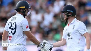 Smith and Cox steady England to 248-9 on damp Lord's day