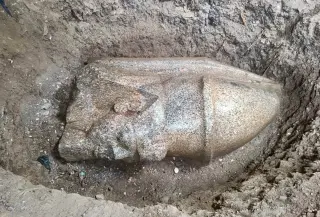 Egyptian Farmer’s Accidental Dig Unveils Colossal Ramses II Statues in Nile Delta
