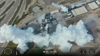 SpaceX scrubs Starship Flight 13 launch after engine ignition hiccup