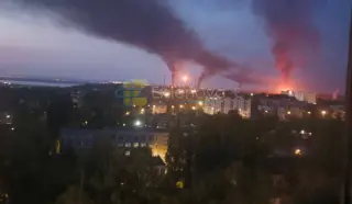 Ukraine drones strike Russian fuel hubs, Zelensky confirms