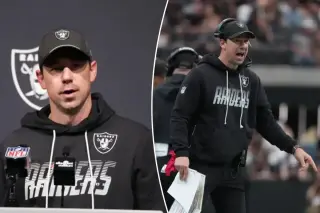 Klint Kubiak fires up Raiders with fiery locker-room rally after upset of Chargers